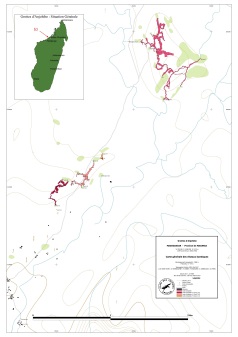 Synthèse des réseaux kastique d'Anjohibe / Madagascar