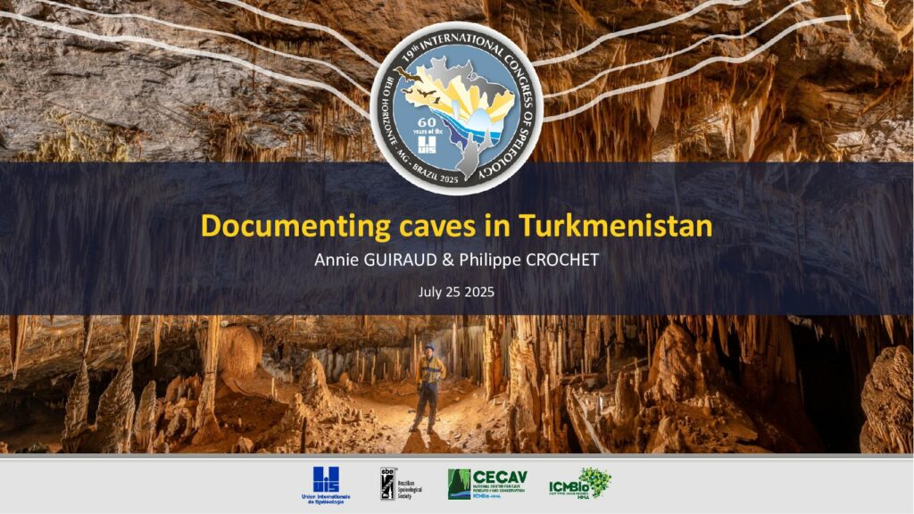 Documenting caves in Turkmenistan (2025 07 25)