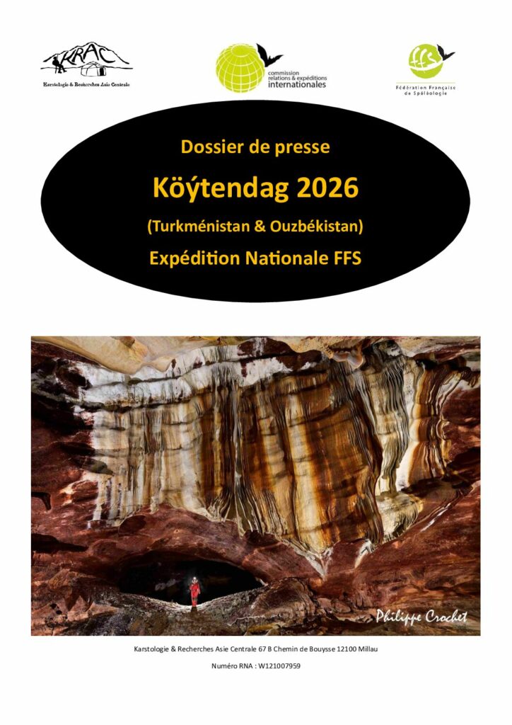 Dossier de presse Köytendag 2026 (Turkménistan & Ouzbéquitan) Expédition nationale FFS