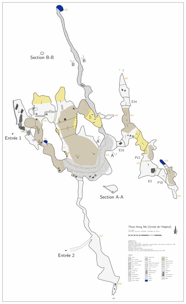Plan Tham Hong Mo (Grotte de l'hôpital)